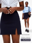 Женская юбка, короткая прямая мини-юбка