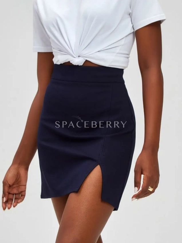 Женская юбка, короткая прямая мини-юбка